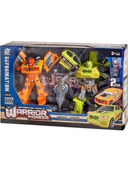 BW Robot Deformation Warrior Pioneer Διάφορα Σχέδια Σετ Φιγούρες Δράσης για 3+ Ετών