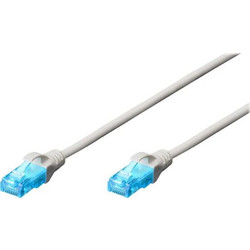 Digitus U/UTP Cat.5e Καλώδιο Δικτύου Ethernet 0.25m White DK-1512-0025/WH