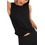 DKNY Γυναικείο Καλοκαιρινό Crop Top Ριπ Μαύρο DP3T9264-BLK