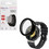 Volte-Tel Edge Cover Πλαστική Θήκη Tempered Glass για Huawei Watch GT6 41mm Matte Μαύρη