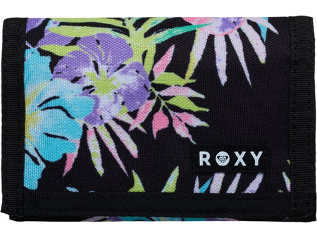 Roxy Μεγάλο Υφασμάτινο Γυναικείο Πορτοφόλι με Velcro Πολύχρωμο ERJAA04401-XMGB