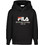 Fila Παιδικό Φούτερ με Κουκούλα Μαύρο FAK0429-NE80010