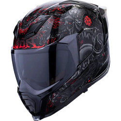 Icon Ultraflite Misanthrope Black Multicolor Κράνος Μηχανής Full Face