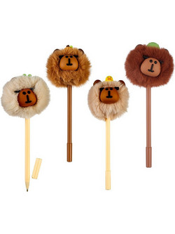Centrum Capybara Pom Pom Στυλό 0.7mm Διάφορα Σχέδια 81312
