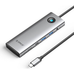Orico USB-C Docking Station με HDMI PD Ethernet PW11-9P25R-GY-BP