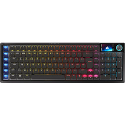 Corsair Vanguard Air 99 Ασύρματο Μηχανικό Gaming Πληκτρολόγιο με Corsair OPX Διακόπτες RGB Black