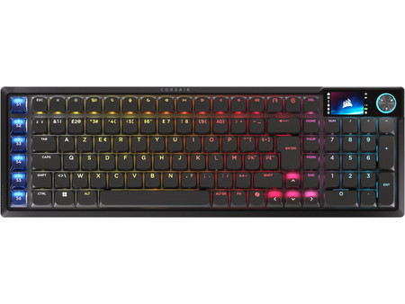 Corsair Vanguard Air 99 Ασύρματο Μηχανικό Gaming Πληκτρολόγιο με Corsair OPX Διακόπτες RGB Black