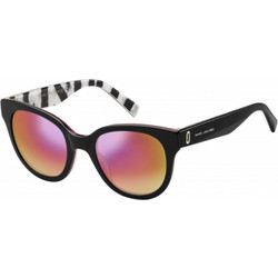 Marc Jacobs MARC231S 2PM Γυναικεία Γυαλιά Ηλίου Τετράγωνα Κοκάλινα Μαύρα με Ροζ Φακό
