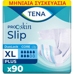Tena Slip Plus XLarge Πάνες Ακράτειας 8 Σταγόνες 90τμχ