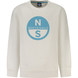 North Sails Παιδικό T-Shirt Μακρυμάνικο Μπεζ 792093000-BI0101