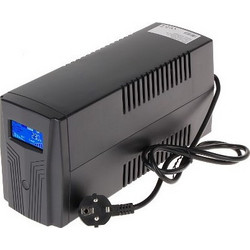 East AT-UPS650-LCD UPS Line Interactive 650VA 390W με 2 Πρίζες Schuko
