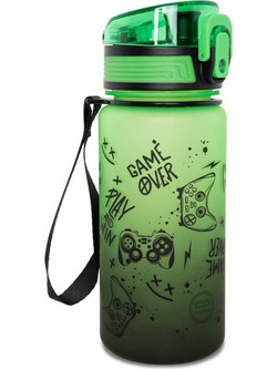 CoolPack Game Over Παιδικό Παγούρι Πλαστικό Πράσινο 400ml