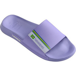 Havaianas Γυναικείες Παντόφλες Καλοκαιρινές Αντιολισθητικές Κολυμβητηρίου Λιλά 4147319-9053