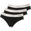 Dsquared2 Ανδρικά Σλιπ Βαμβακερά Μαύρα 3Pack DCX610040-001