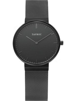 Tayroc Γυναικείο Ρολόι με Μαύρο Μεταλλικό Μπρασελέ TY182