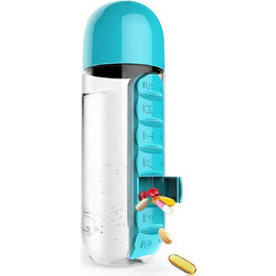 TMV-0036 Εβδομαδιαία Θήκη Χαπιών 7 Θέσεων Γαλάζια