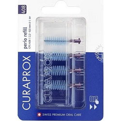 Curaprox CPS 408 Perio Ανταλλακτικά Μεσοδόντια Βουρτσάκια Μωβ 4τμχ