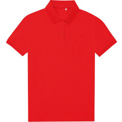 B & C Γυναικεία Μπλούζα Polo Κοντομάνικη Pop Tomato PW465-246