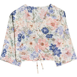 Billabong Honeymoon Γυναικείο Καλοκαιρινό Crop Top Εκρού W3TP01BIP1-4194