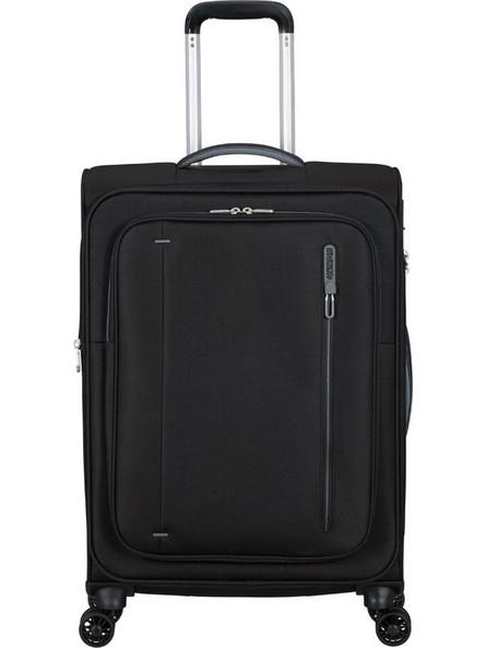American Tourister Cloudrider 157366-1465 Βαλίτσα Μεσαία 66x44x26cm με 4 Ρόδες Μαύρη