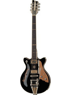 Duesenberg Alliance Joe Walsh Ηλεκτρική Κιθάρα Semi-Hollow με Μαγνήτες HS & Ταστιέρα Rosewood Black