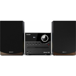 Sharp XLB 512 BR HiFi Micro Ηχοσύστημα Hi-Fi 2.0 45W Black