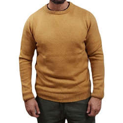 Lexton Elite O-Neck Ανδρική Πλεκτή Μπλούζα Κίτρινη 17.32