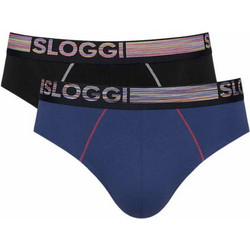 Sloggi GO-ABC Ανδρικά Σλιπ Βαμβακερά 2Pack 10211231