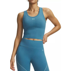 Under Armour 39s Vanish Seamless Tank Γυναικείο Αθλητικό Crop Top Βεραμάν 6000640-466