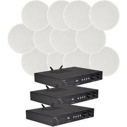 Adastra Smart Pack Multiroom 6 x SL6 + 3 x S460 Παθητικά Ηχεία Οροφής 40W Λευκά (Ζεύγος)