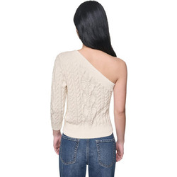 DKNY Γυναικείο Χειμερινό Top Πλεκτό Εκρού DJ6R0731-G0H