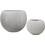 Supergreens Sand Halo Γλάστρα Στρογγυλή Εκρού 53x41.1cm B-4380-8