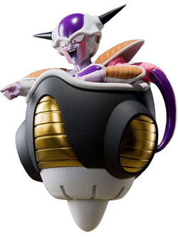Bandai Dragon Ball Z S.H. Figuarts Frieza First Form & Frieza Pod Reissue 11cm