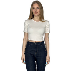 Toi & Moi Γυναικείο Καλοκαιρινό Crop Top Εκρού 80-6282-125