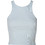 Sugarfree Γυναικείο Καλοκαιρινό Crop Top Ριπ Λευκό 25832045