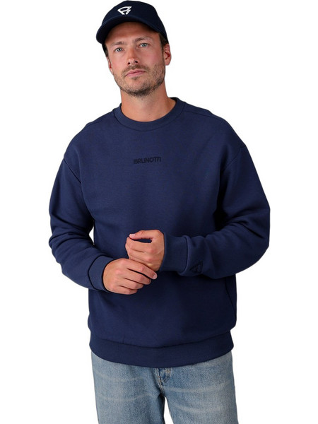 Brunotti Ανδρικό Φούτερ Navy Μπλε 1-2511120431-7995