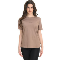 Target Γυναικείο Αθλητικό T-Shirt Καφέ S26-65504-51