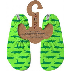Spitishop Croc Party Set Παιδικά Παπούτσια Θαλάσσης για Αγόρι Lime