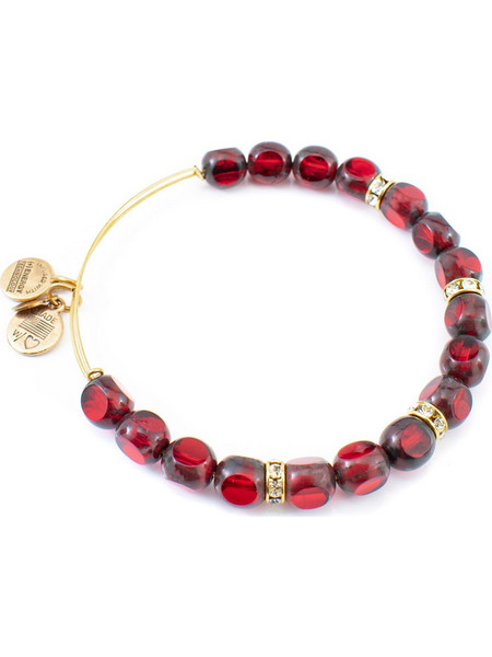 Alex and Ani Γυναικείο Βραχιόλι Βέργα με Χάντρες A13EB29RG