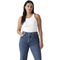 Levi's Γυναικείο Καλοκαιρινό Top Ριπ Λευκό A3381-0000