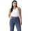Levi's Γυναικείο Καλοκαιρινό Top Ριπ Λευκό A3381-0000