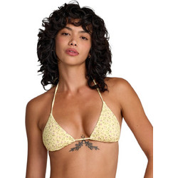 RVCA Amalfi Bikini Top Τριγωνάκι Κίτρινο 23O142610-YDJ0