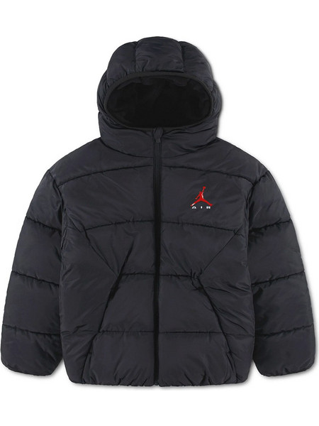 Nike Παιδικό Μπουφάν Χειμωνιάτικο Puffer Μαύρο 95G036-023