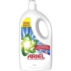 Ariel Alpine Υγρό Απορρυπαντικό Πλυντηρίου 80 Μεζούρες 3.6lt