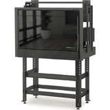 Moretti Design Slot Vision Ενεργειακό Τζάκι Αερόθερμο Pellet Ίσιο 12kW