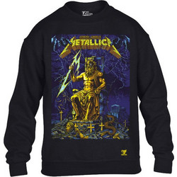 Takeposition Metallica Greece Παιδικό Φούτερ Μαύρο 810-7788