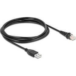 DeLOCK 90598 Καλώδιο RJ45 to USB-A 1.5m Black