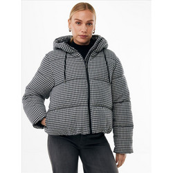 Mexx Γυναικείο Μπουφάν Χειμωνιάτικο Puffer Μακρύ Λευκό Μαύρο MF006802463W-193911