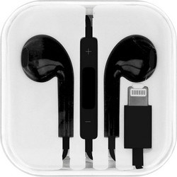 Mega Bass Handsfree In-Ear Lightning Black
