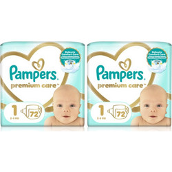 Pampers Premium Care Πάνες No1 2-5kg 144τμχ